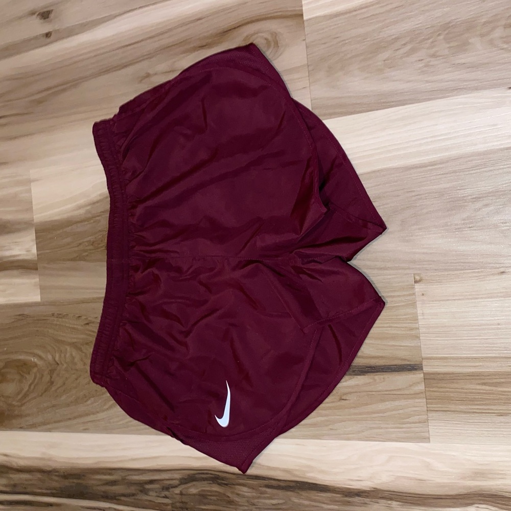 Nike Running Shorts Burgundy color